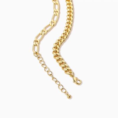 18K Gold Plated Double Chain Necklace for Girls' Fashion Accessory Collection