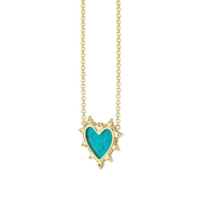 925 Sterling Silver Chain Jewelry Diamond And Turquoise Heart Twist Necklace No Pearl Chain
