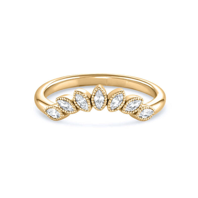 925 Sterling Silver CZ Gemstone Diamond Ring Stackable Wedding Ring Jewelry