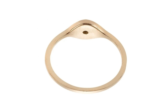 925 Sterling Silver Evil Eye Diamond Band Ring with Silver Plating Classic Style