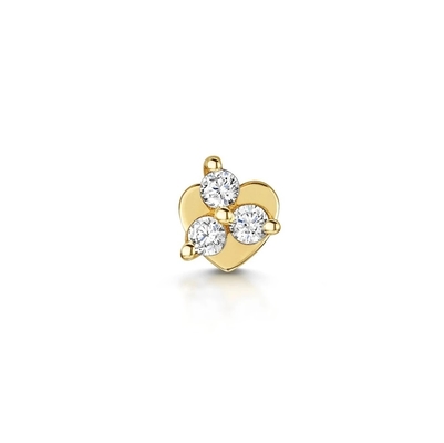 OEM Constella Stud Earrings 925 18k White Gold Stud Earrings