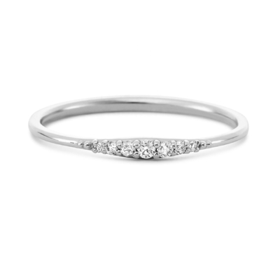Simply 14K Gold Plated Handmade Stacking Thin 925 Sterling Silver Rings