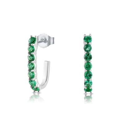 Trendy 925 Sterling Silver 14k Gold Trendy Bend Stud Earrings For Women Girls Jewelry