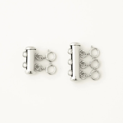925 Sterling Silver Jewelry Newest 18K Gold Plated Layered Necklace charms