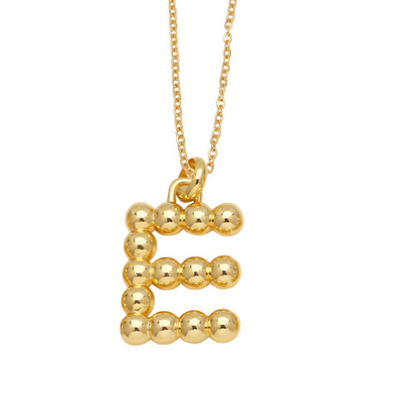 Bubble Personal Letter Fashion Pendants Jewelry