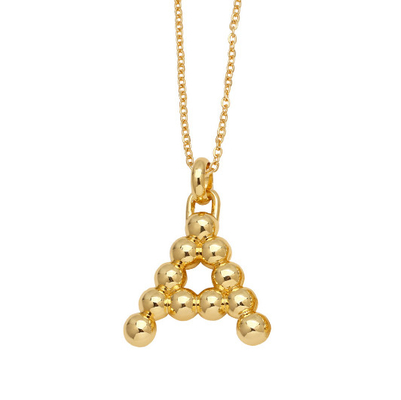 Bubble Personal Letter Fashion Pendants Jewelry
