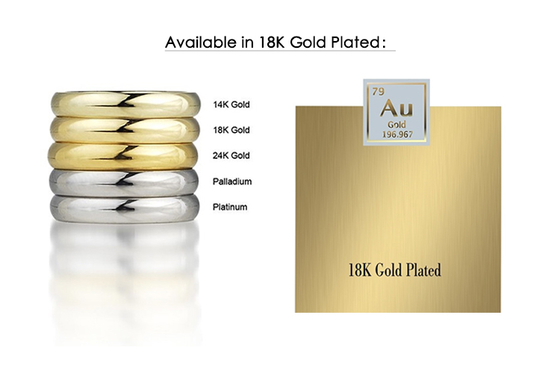 Unique 18K Gold Plated Pyramid 925 Sterling Silver Double Huggies Earrings Chunky Waterproof Jewelry