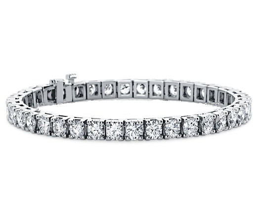 925 Sterling Silver Gold Plated 3mm Moissanite Diamond Tennis Bracelet Stone Color Option