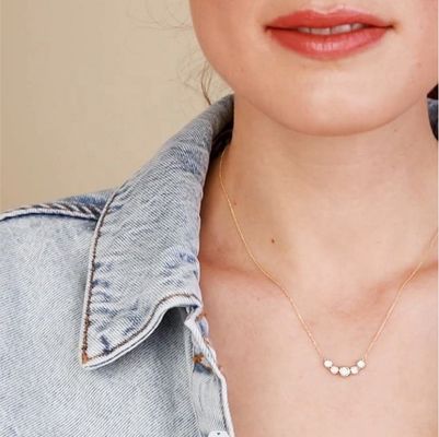 Rhodium 18k Gold Necklace Womens 1.2mm White Gold Cz Pendant