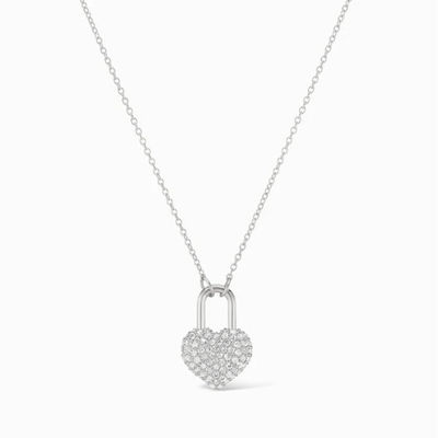 Trendy Gold Plated 925 Sterling Silver Heart Locket Charm Pendant Necklace