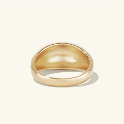 Bold Design 925 Sterling Silver Dome Ring
