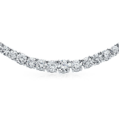 Iced Out Tennis Chain White Mix CZ Pong Setting Ice Necklace For Hip Hop Lovers