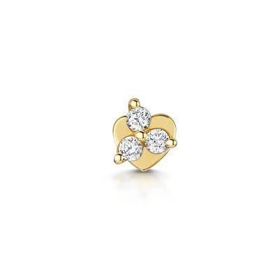 OEM Constella Stud Earrings 925 18k White Gold Stud Earrings