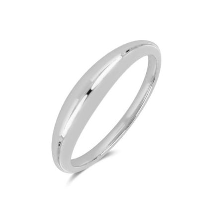Flat 18K Gold Plated Boho 925 Sterling Silver Stacking Women's Rings