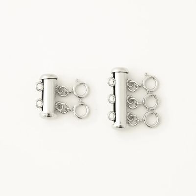 925 Sterling Silver Jewelry Newest 18K Gold Plated Layered Necklace charms