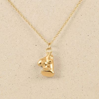 Venus Womanhood 18K Gold Plated 925 Sterling Silver Filled Pendant Necklace For Party