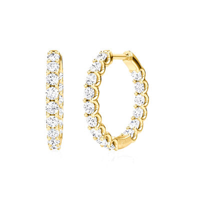 925 Sterling Silver Fine Jewelry Hoop Earrings Perfect for Any Occasion