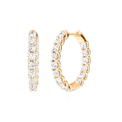 925 Sterling Silver Fine Jewelry Hoop Earrings Perfect for Any Occasion