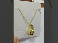 Drop Shape Pendant Necklaces