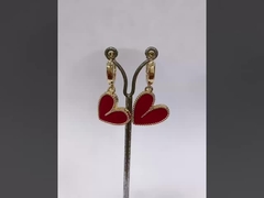 Fashion heart earring
