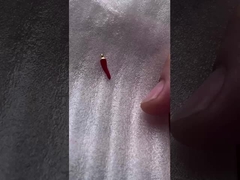 925 Sterling Silver 18k Gold Pink Enamel Band Rings For Women Girls